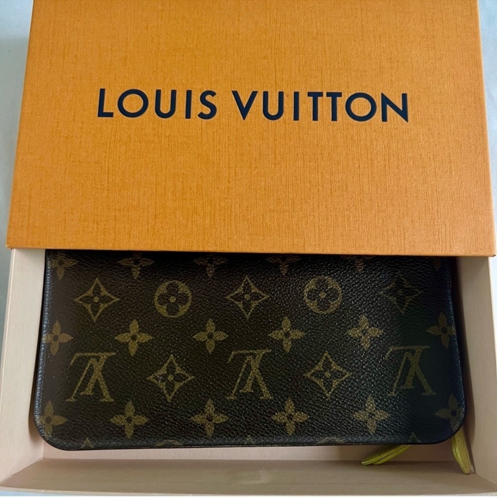 Authentic Louis Vuitton Insolite long wallet classic monogram canvas - Picture 8 of 12